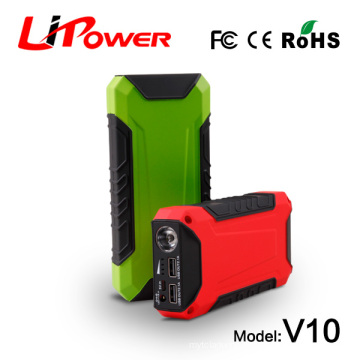 Truck battery jumping starter lipower patent 12000mAh in real strict quality control gasoline diesel 3C CE mini jump starter